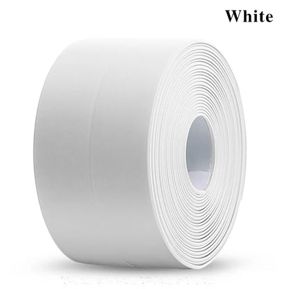 Shower Bath Sealing Tape Strips PVC Self Adhesive Waterproof Wall Sticker for Bathroom Kitchen Seal Caulk Strip Sink Mold Proof