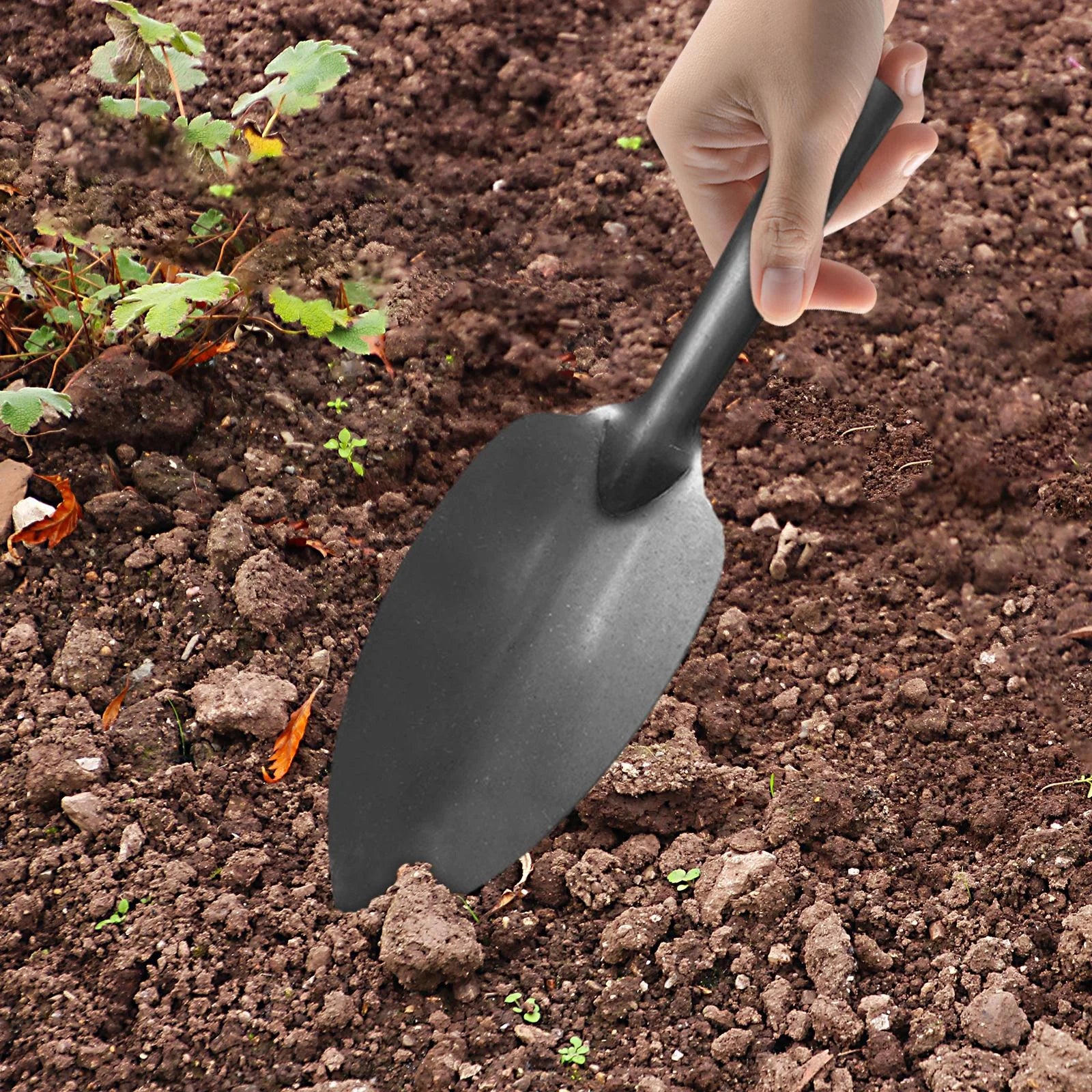 Hand Shove Garden Tools Essential Heavy Duty Iron Hand Trowel Garden Shovels for S