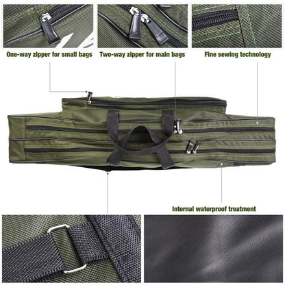 Fishing Bag 80 Cm Portable Foldable Fishing Rod Cover Fishing Reel Reel Tool Box Fishing Accessories Fishing Bag Backpack