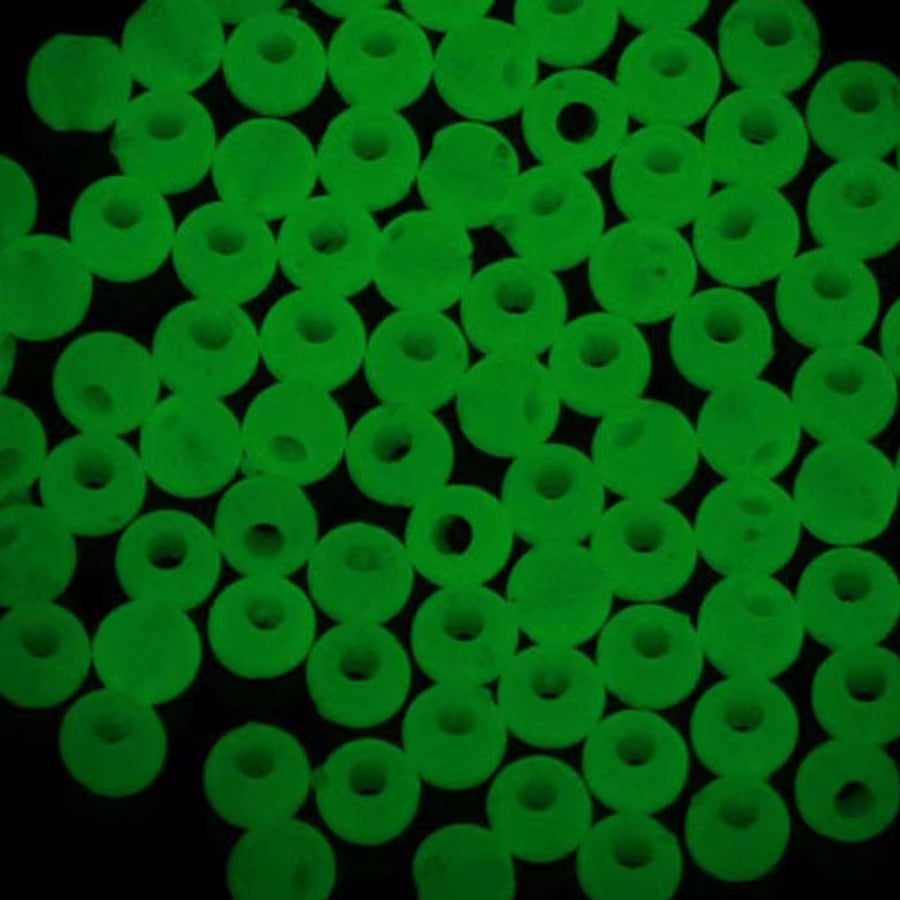 Glow Fishing Beads 1000PCS 5Mm Plastic Floating Fishing Beads Luminous Fishing Weight Carp Fishing Accessories for Carp Fishing